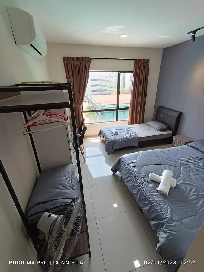 Ipoh Manhattan Water Park Pool View Cozy Homestay 0*,